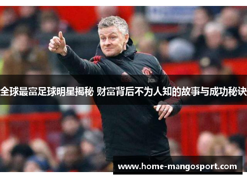 全球最富足球明星揭秘 财富背后不为人知的故事与成功秘诀