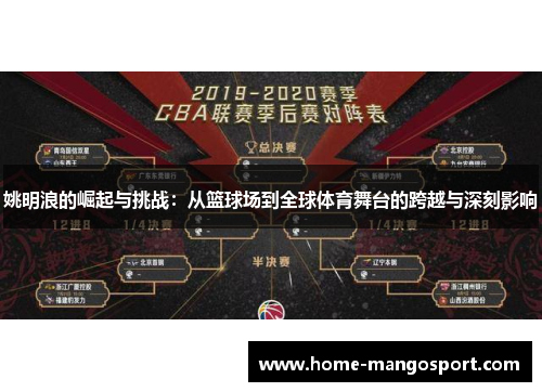 姚明浪的崛起与挑战：从篮球场到全球体育舞台的跨越与深刻影响