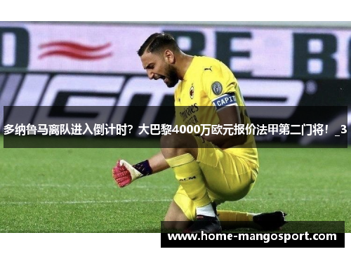 多纳鲁马离队进入倒计时？大巴黎4000万欧元报价法甲第二门将！_3